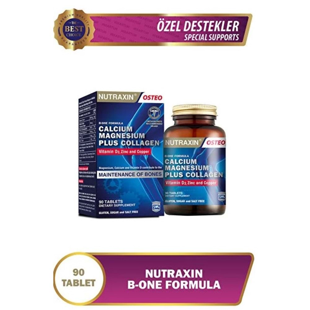 NUTRAXIN CALCIUM MAGNESIUM PLUS COLLAGEN 902 TABLET