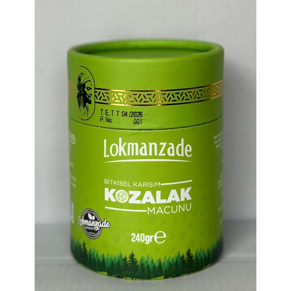 KOZALAK MACUNU 240 GR CAM KAVANOZ LOKMANZADE