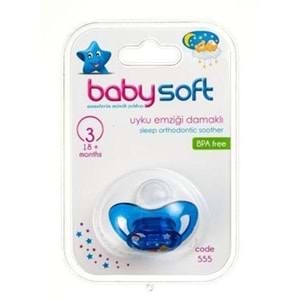 BABYSOFT 555 DAMAKLI UYKU EMZİĞİ NO 3