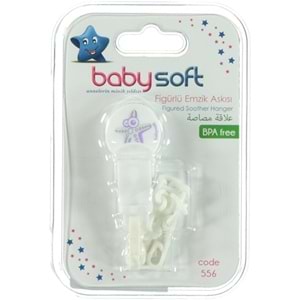BABYSOFT 556 FİGÜRLÜ EMZİK ASKISI