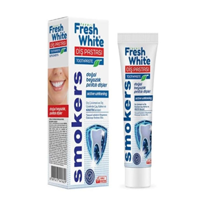 FRESH WHİTE DİŞ PASTASI 90 GR SMOKERS