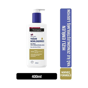 NEUTROGENA YOĞUN NEM YAĞ İLE ZENGİNLEŞTİRİLMİŞ VÜCUT LOSYONU 400 ML