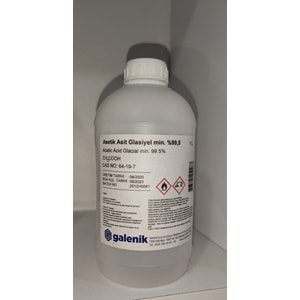 ASETİK ASİT GLASİYEL %99,5 1LT GALENİK