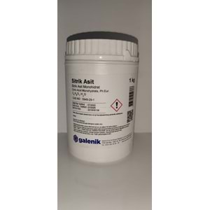 ASİT SİTRİK 1 KG GALENİK