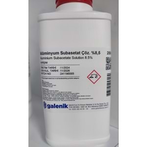 ALÜMİNYUM SUBASETAT 250 GR GALENİK
