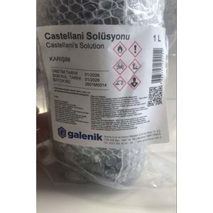 CASTELLANİ SOLUSYON 1 LT GALENİK