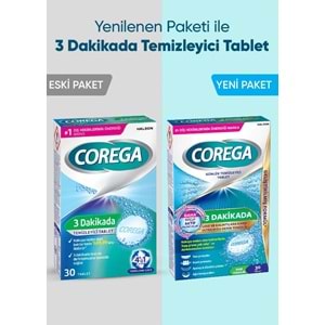 COREGA TEMİZLEYİCİ TABLET 30LU