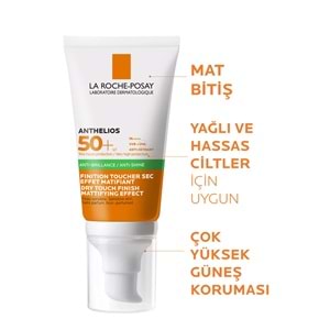 LA ROCHE 50+ ANTHELIOS GÜNEŞ KREMİ OİL CONTROL GEL-CREAM 50 ML