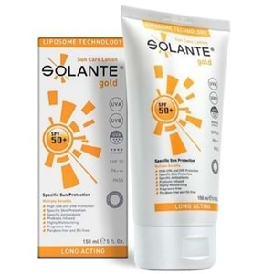 SOLANTE GÜNEŞ LOSYONU SPF 50+ GOLD