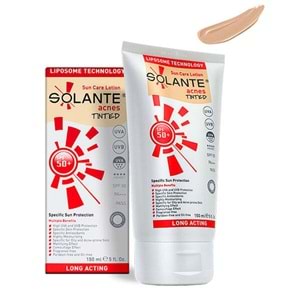 SOLANTE GÜNEŞ LOSYONU ACNES TINTED SPF 50