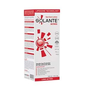 SOLANTE GÜNEŞ LOSYONU ACNES SPF 50