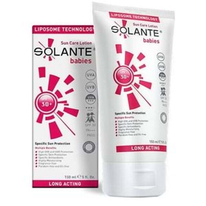 SOLANTE GÜNEŞ LOSYONU BABİES SPF 50+