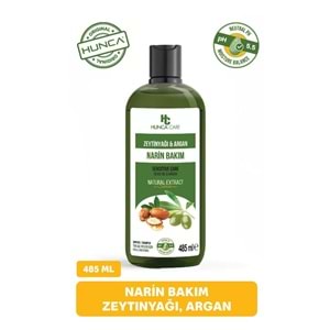 HUNCA CARE ŞAMPUAN ARGAN ZEYTİNYAĞI 485 ML