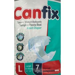 CANFİX HASTA BEZİ BELBANTLI 7 Lİ LARGE