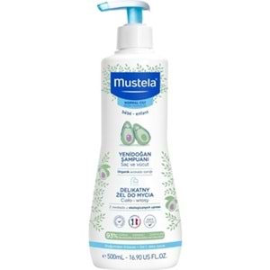 MUSTELA YENİDOĞAN SAÇ VE VÜCUT ŞAMPUAN 500 GR