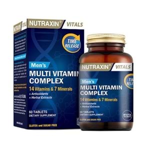 NUTRAXIN MENS MULTİVİTAMİN COMPLEX 60 TABLET