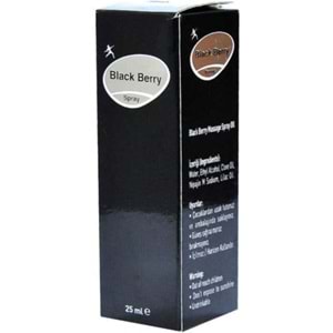 BLACK BERRY SPREY GECİKTİRİCİ