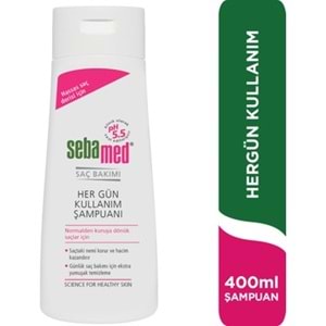 SEBAMED ŞAMPUAN 400 ML HERGÜN KULANIM