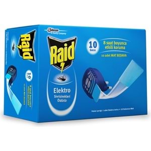 RAİD ELEKTRO MAT CİHAZ+10 MAT HEDİYELİ