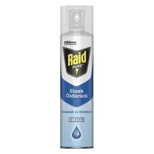 RAİD PURE SİNEKSAVAR KOKUSUZ 300 ML