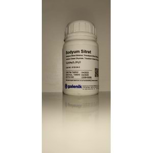 SODYUM SİTRAT 100 GR GALENİK