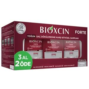 BİOXCİN ŞAMPUAN FORTE 3AL2 ÖDE