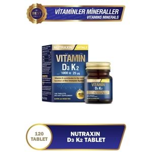 NUTRAXIN D3K2 1000 IU 120 TABLET
