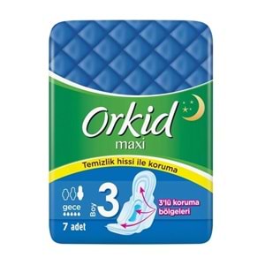 ORKİD MAXİ KANATLI GECE PED NO.3