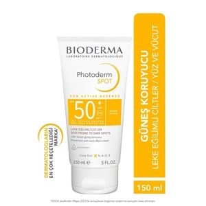 BİODERMA GÜNEŞ KREMİ PHOTODERM SPOT LEKE KARŞITI 50+ 150 ML