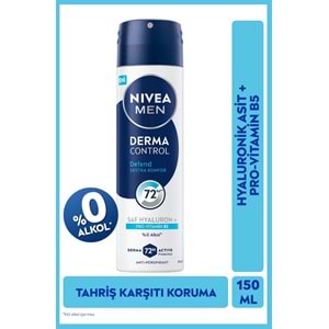 NİVEA MEN DEODORANT DERMA CONTROL 150 ML