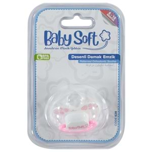 BABYSOFT 528 DESENLİ DAMAKLI EMZİK NO 2