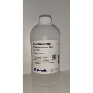 TRİETANOLAMİN 1 LT GALENİK