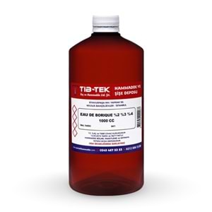 ALKOL BORİK SATURE 1 LT