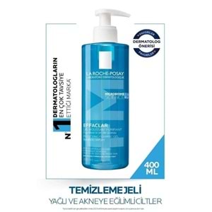 LA ROCHE EFFACLAR YÜZ TEMİZLEME JELİ 400 ML