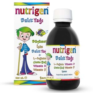NUTRİGEN BALIK YAĞI ŞURUBU 200 ML