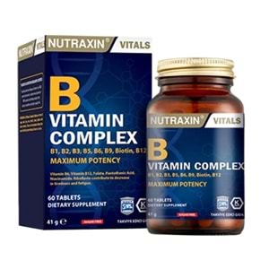 NUTRAXIN VİTAMİN B COMPLEX 60 TABLET