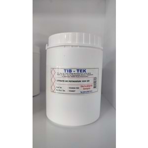 POTASYUM SİTRAT 1 Kg TIBTEK