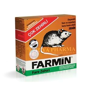 FARMİN ZEHİRLİ FARE BUĞDAYI 250 GR