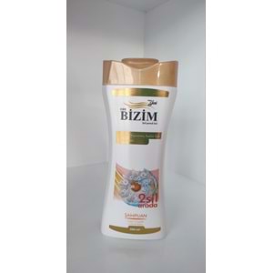 BİZİM ŞAMPUAN 500 ML KURU SAÇLAR 2Sİ1 ARADA