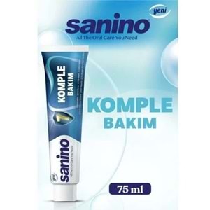SANİNO DİŞ MACUN 75 ML KOMPLE BAKIM