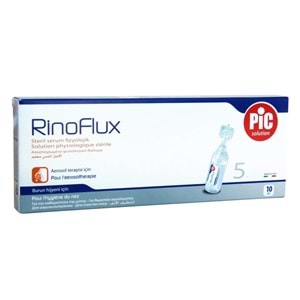 PİC RİNOFLUX SERUM FİZYOLOJİK FLAKON 5 ML 10 LU