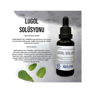 BIOJEN LUGOL SOLUSYON %5 20 ML İYOT