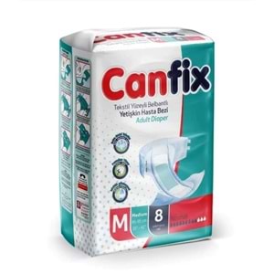CANFİX HASTA BEZİ BELBANTLI 8 Lİ MEDİUM