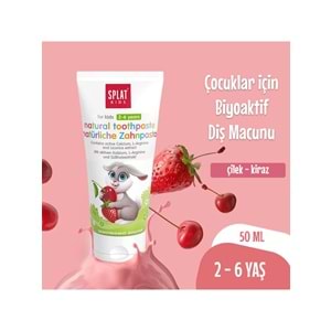 SPLAT DİŞ MACUN ÇOCUK ÇİLEK-KİRAZ 50 ML