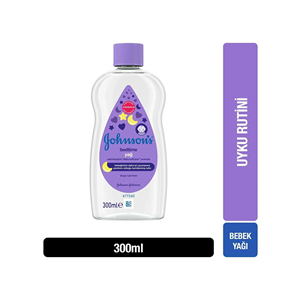 JOHNSON BABY BEBE YAĞI 300 ML BEDTİME MOR