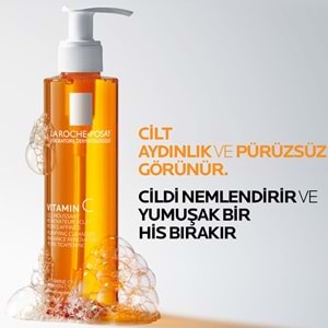 LA ROCHE-POSAY VİTAMİN C YÜZ YIKAMA JELİ 200 ML ( AYDINLATICI)
