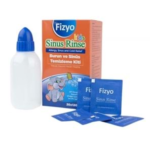 FİZYO KİDS SİNÜS RİNSE BURUN SİNÜS TEMİZLEME KİTİ 20x120 ML