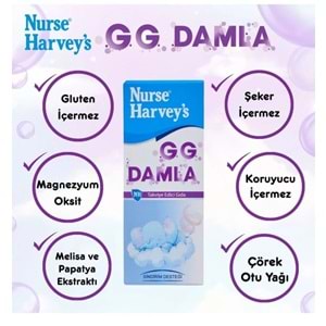 NURSE HARVEYS GG DAMLA 20 ML ( GAZ GİDERİCİ )