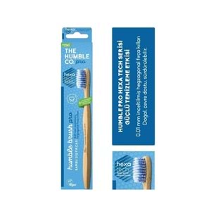 THE HUMBLE CO.PRO BAMBU DİŞ FIRÇASI SOFT 0,01 MM MAVİ