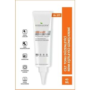 HERBADERM SPOT LEKE KONTROL GÜNEŞ KREMİ SPF 50+ 40 ML